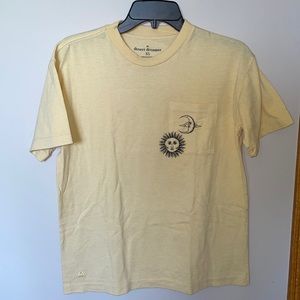 Yellow graphic tee from Pacsun